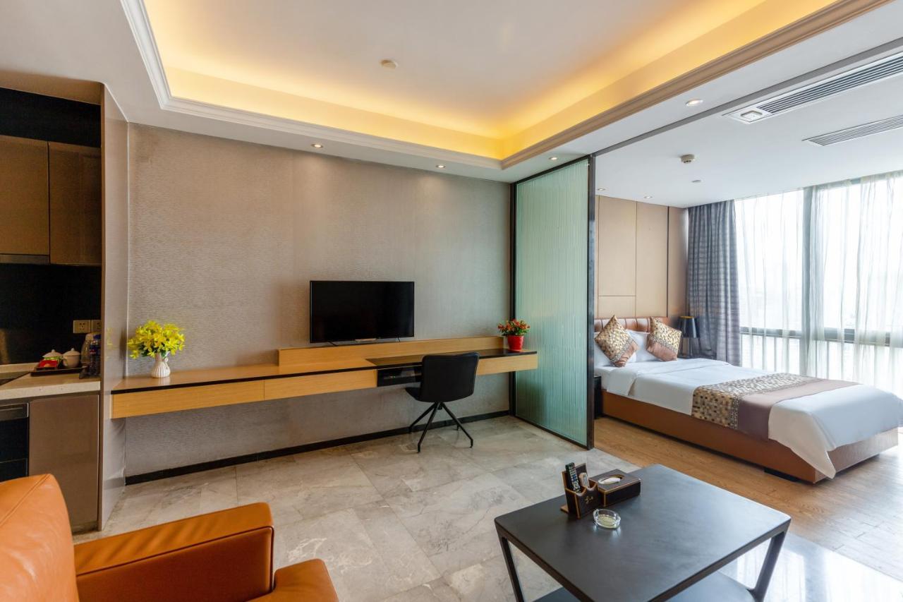 Yoyo Apartment Jiedeng Metropolis Branch, Beijing Road Kanton Zewnętrze zdjęcie